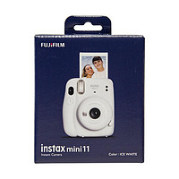 抖音超值购：FUJIFILM 富士 instax Mini11一次成像拍立得自拍美颜相机 冰晶白