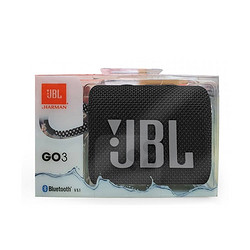 JBL 杰宝 GO3音乐金砖3代无线蓝牙小音箱 户外迷你便携式防水重低音
