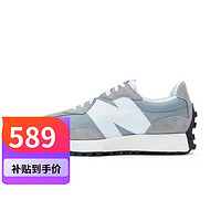 new balance NB新款327系列百搭增高复古老爹潮搭运动休闲鞋 MS327LAB元祖灰