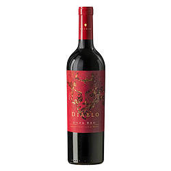 Casillero del Diablo 红魔鬼 智利原瓶进口红酒干露魔神深红诱惑干红葡萄酒750ml