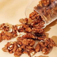 森宝蜂蜜黄油琥珀核桃仁400g坚果罐装干果仁孕妇小零食山核桃仁熟