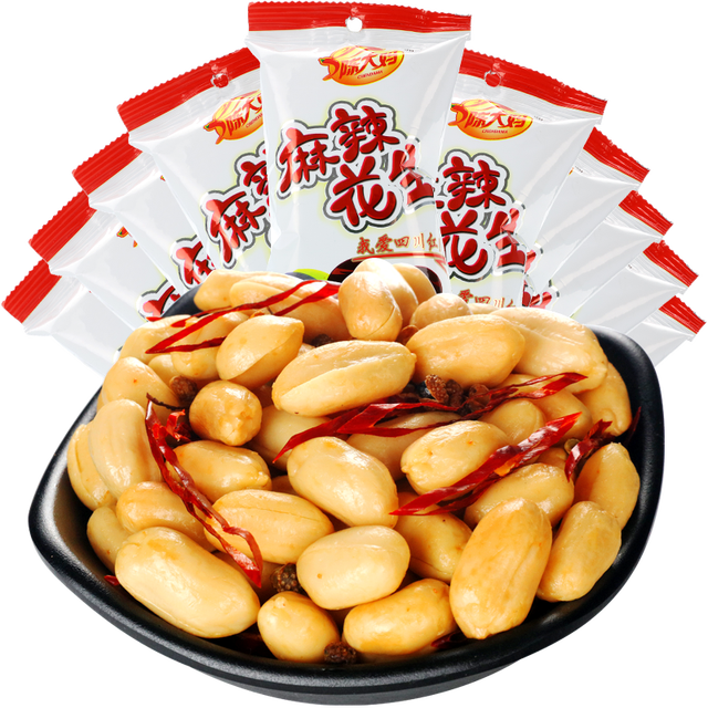 陈大妈 麻辣花生蚕豆小零食3袋