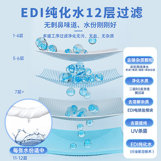 Monvezo 曼维 湿厕纸家庭实惠装40抽1包清洁