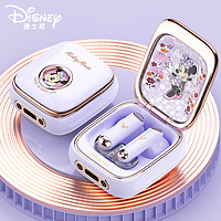 Disney 迪士尼 无线蓝牙耳机 半入耳式 超长续航 智能降噪 Q7梦幻紫