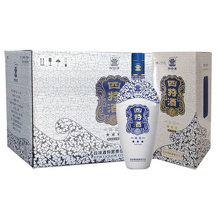 SITIR 四特酒 特香型白酒  52度 锦瓷三星 460ml*6瓶 整箱装