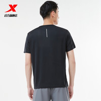 XTEP特步运动短袖男2023夏季官方正品男T恤透气休闲上衣
