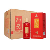 XIJIU 习酒 新品知交酒（知行礼）500mL*6瓶整箱装53度酱香