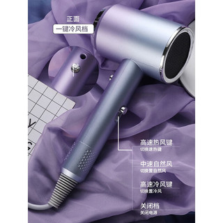 徕芬 laifen品质吹风吹se高速吹风机三代莱芬电吹风 经典灰1800W 胶原蛋白+水润负离