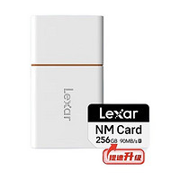 Lexar 雷克沙 nCARD NM存储卡 256GB+TF/NM读卡器