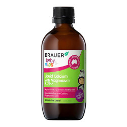 Brauer 蓓澳儿 PLUS：Brauer 蓓澳儿 小绿瓶系列 婴幼儿钙镁锌 200ml