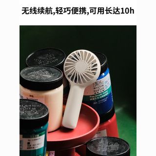 素乐F6手持迷你小风扇便携随身静音办公室桌usb充电学生宿舍手握