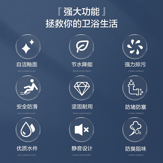 ARROW 箭牌卫浴 箭牌锁具 箭牌（ARROW）蹲便器套装 蹲坑蹲厕防臭防滑厕所超薄大便器蹲便 大冲力水箱套装 C套装7L大水箱-带存水弯256深度