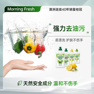 巴拉利尼 MORNING FRESH 超浓缩洗洁精 400ml*3瓶 清香柠檬