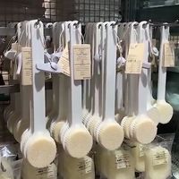日本MUJI无印良品洗澡刷懒人后背沐浴搓背刷子软毛不求人搓澡神器