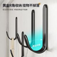 免打孔挂钩强力粘胶浴室门后玄关承重挂衣架墙壁粘钩墙上衣帽收纳
