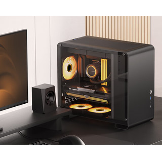 JONSBO 乔思伯 U4 Mini M-ATX机箱 黑色