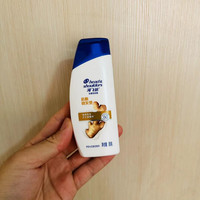 海飞丝 Head & Shoulders去屑洗发露防断韧发型洗发水强韧秀发生姜精华焕活头皮80ml