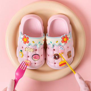 儿童拖鞋女孩夏季防滑2023新款室内可爱婴幼儿宝宝凉拖女童洞洞鞋
