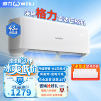 WEILI 威力 空调大1匹 单冷空调 KF-26GW/A2+10P3a