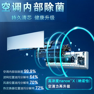 Panasonic 松下 空调挂机 20倍 新一级能效 1.5匹LG13KQ10N