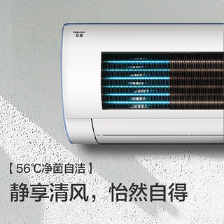 格力（GREE）云佳 新一级能效空调 壁挂式空调挂机 冷暖变频空调 56°C高温自清洁 卧室客厅挂机 京逸新国标三级能效