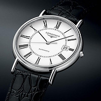 LONGINES 浪琴 官方正品时尚系列男士机械表手表男腕表官网