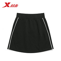 XTEP 特步 女休闲运动半身裙运动风2023年春季新款舒适短裙半身裙