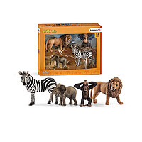 PLUS会员：Schleich 思乐 仿真动物模型野生动物盒装