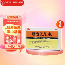 隆顺榕 藿香正气水10ml*6支