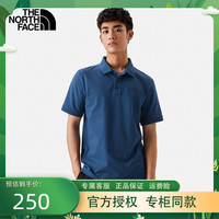 TheNorthFace北面POLO衫男户外透气春夏吸汗休闲翻领短袖T恤