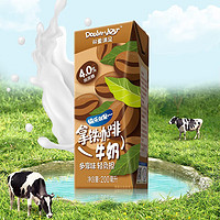 Huishan 辉山 Double Joy拿铁咖啡牛奶 200ml*10盒 礼盒装 4.0%限蔗糖