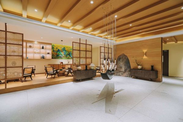 畅泡法国依云小镇相同温泉!福建长泰丘梵·沽月山舍温泉酒店 园景露台房/庭院私汤房1-2晚(双早+户外温泉+可选禅意品鉴和汉服体验)