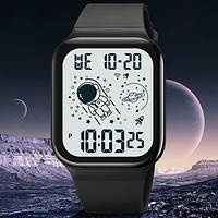 skmei 时刻美 新款手表太空人宇航员手表潮流运动防水多功能夜光