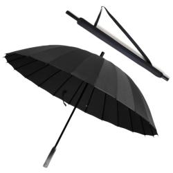 银枪 自动直杆雨伞 24骨 加大 黑色