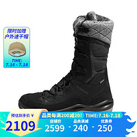 LOWA 德国 雪地靴 冬季户外防水保暖进口中筒鞋 ALBA Ⅱ GTX 女款 L420509 黑色 36.5