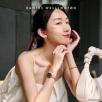 Daniel Wellington dw小方表女 手表女款小众轻奢潮流小绿表