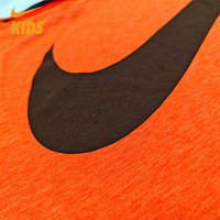 Nike耐克 儿童宝宝婴童夏季男童女童休闲圆领短袖上衣透气印花T恤