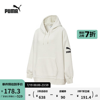 PUMA 彪马 女子运动卫衣 531089-05 烟灰色 L