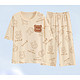 PLUS会员：BONAS 宝娜斯 女士纯棉睡衣 2件套 YO5301