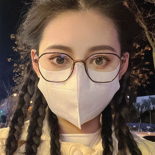 Erilles 超轻7g细框 橄榄绿 161防蓝光非球面镜片 近视眼镜框
