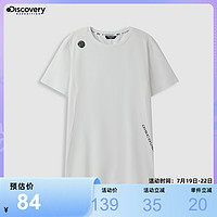 discovery expedition Discovery短袖男体恤夏季透气新款运动上衣跑步健身速干T恤半袖