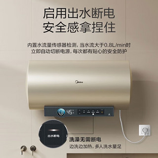 PLUS会员：Midea 美的 F6032-CA3(HEY) 电热水器 3300W 60升