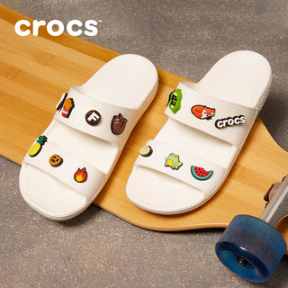Crocs卡骆驰经典凉鞋女鞋户外软底凉拖鞋平底鞋男鞋|206761