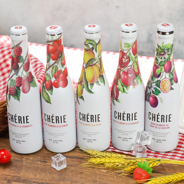 FARMSTEAD GARDEN 农舍花园 奢莉cherie 樱桃味/覆盆子味小麦啤酒比利时进口精酿水果味啤酒