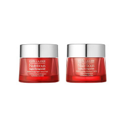 ESTEE LAUDER 雅诗兰黛 鲜活亮采红石榴护肤套装 (面霜50ml+晚霜50ml)
