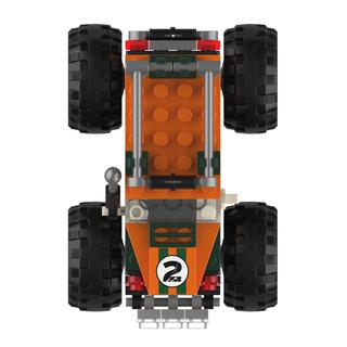 JAKI 佳奇 汽车世界系列 JK9030 本驰越野大脚车 回力车