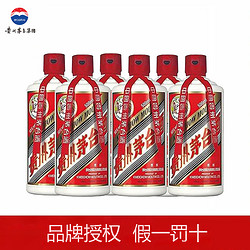 MOUTAI 茅台 2022年 贵州飞天茅台 53度 酱香型白酒 500ml/瓶*6瓶 海外版 经济装 假一罚十