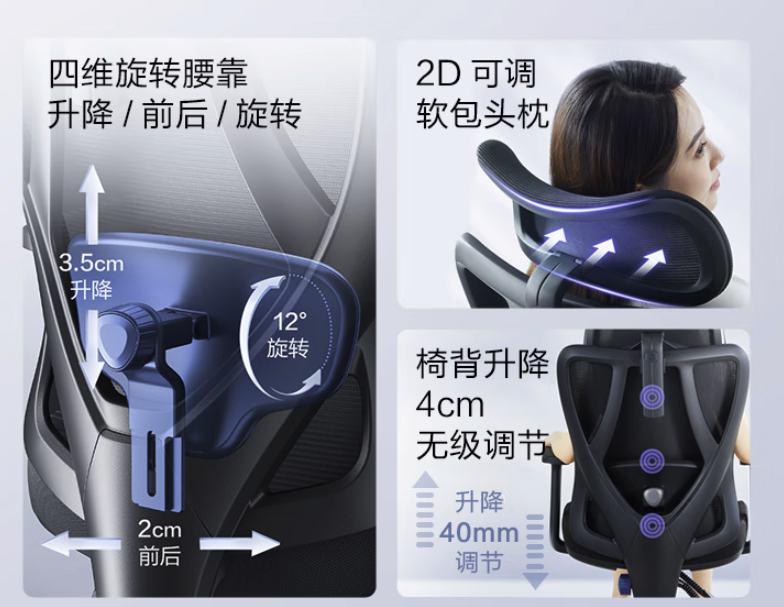京东京造Z5 Soft 人体工学电脑椅黑色升降背椅款【报价价格评测怎么样
