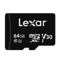 Lexar 雷克沙 V30规格高清录制行车记录仪监控专用卡
