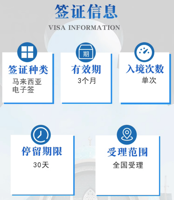 馬來西亞簽證個人旅游電子簽